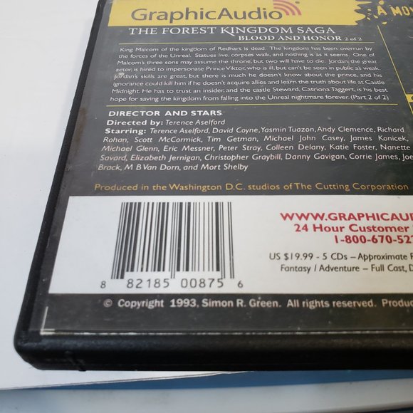 Graphic Audio The Forest Kingdom Saga Part 2 of 2 Fantasy Book cds 5 hrs - Picture 6 of 10
